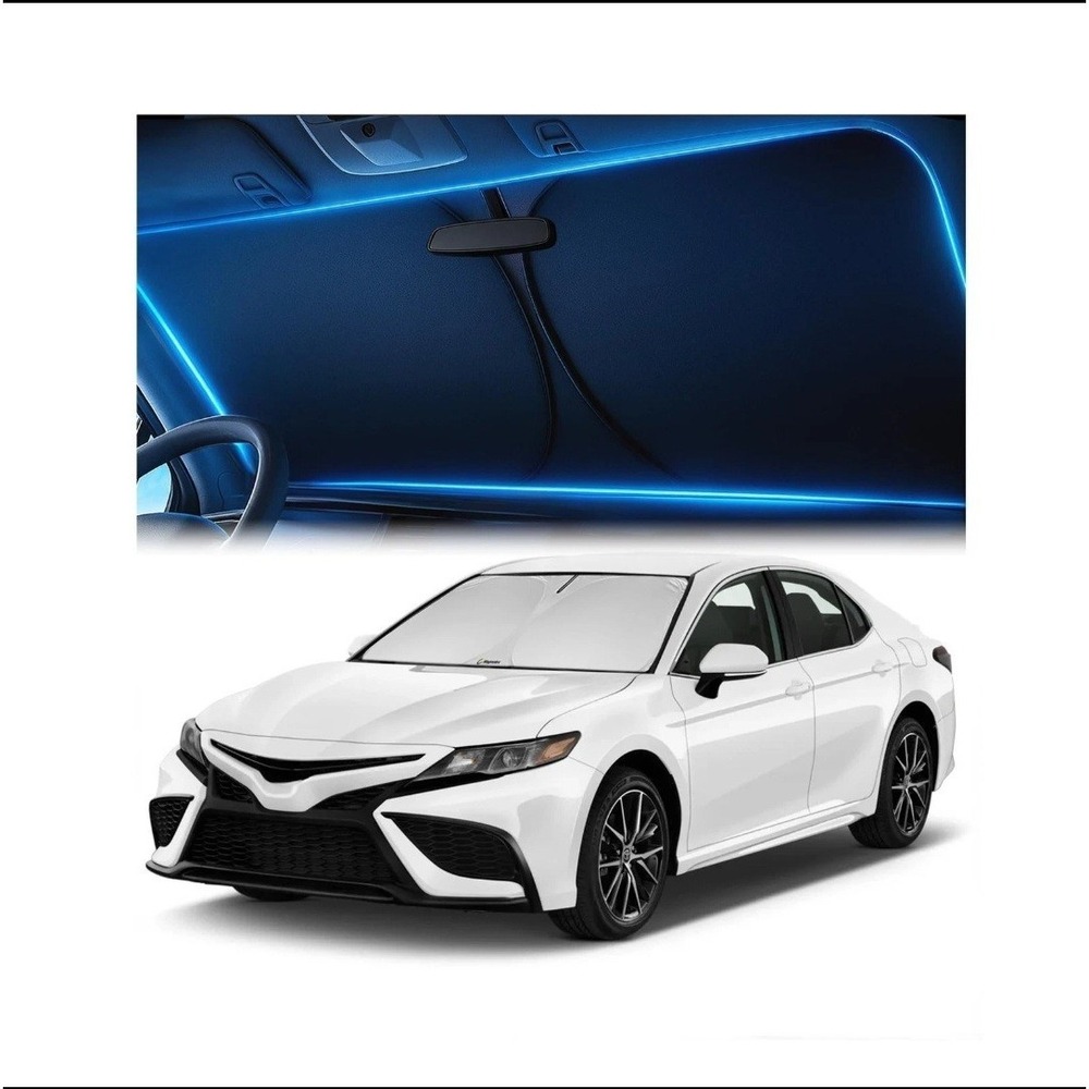 Bestview Windshield Sun Shade for 2018–2024 Toyota Camry Heat UV Block